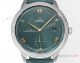 TW Factory Omega DeVille Prestige Master Co-Axial Men's Watches Green Dial Green Leather Strap (8)_th.jpg